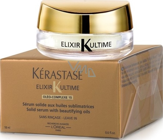 nyt år Møntvask Formålet Kérastase Elixir Ultime Serum Solide Solid oil serum 18 ml - VMD parfumerie  - drogerie