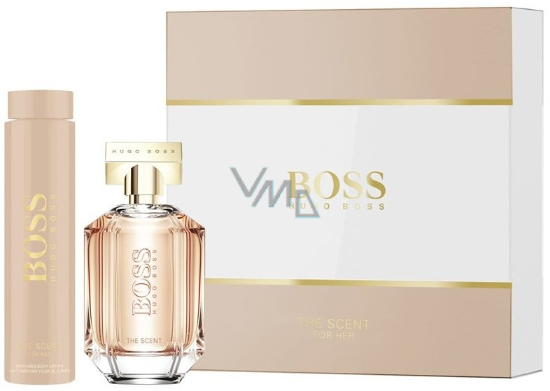 Hugo Boss Boss The Scent perfumed water for women 100 ml body lotion 200 ml gift set VMD parfumerie drogerie