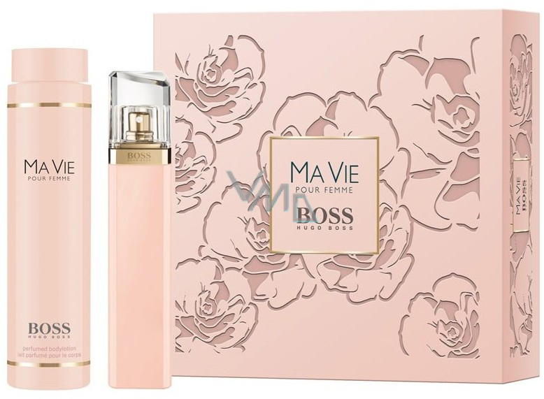 conservatief Doe alles met mijn kracht schuif Hugo Boss Ma Vie pour Femme perfumed water 75 ml + body lotion 200 ml, gift  set - VMD parfumerie - drogerie