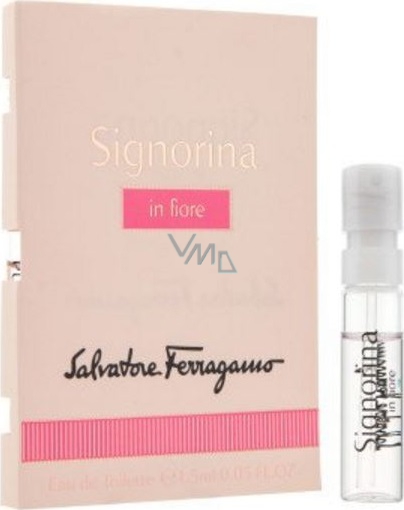 Salvatore Ferragamo Signorina in Fiore Eau de Toilette for 1.5 ml with spray, vial - VMD parfumerie - drogerie