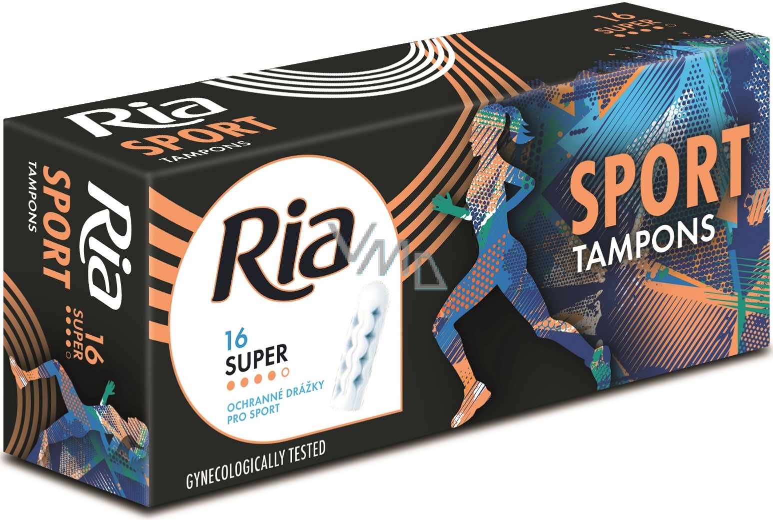 forsigtigt koloni Foresee Ria Sport Super women's tampons 16 pieces - VMD parfumerie - drogerie