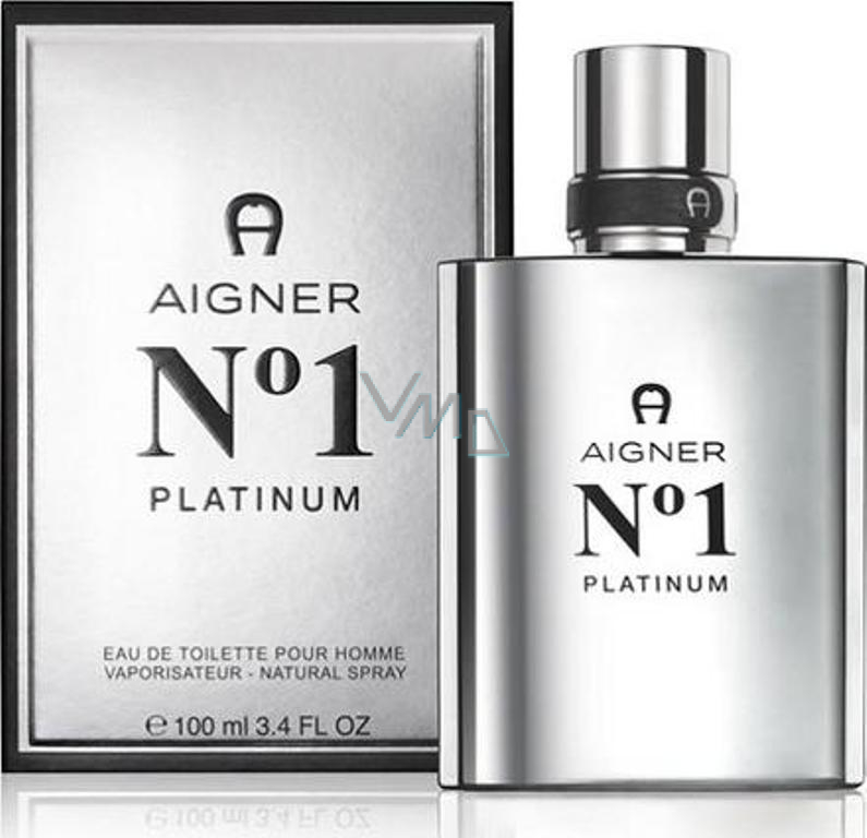 Etienne Aigner Aigner No.1 Platinum eau de toilette for men 100 ml VMD parfumerie - drogerie