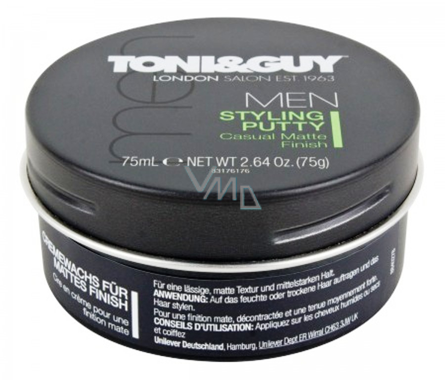 Toni & Guy Men Styling Putty hair wax 75 ml - VMD parfumerie - drogerie