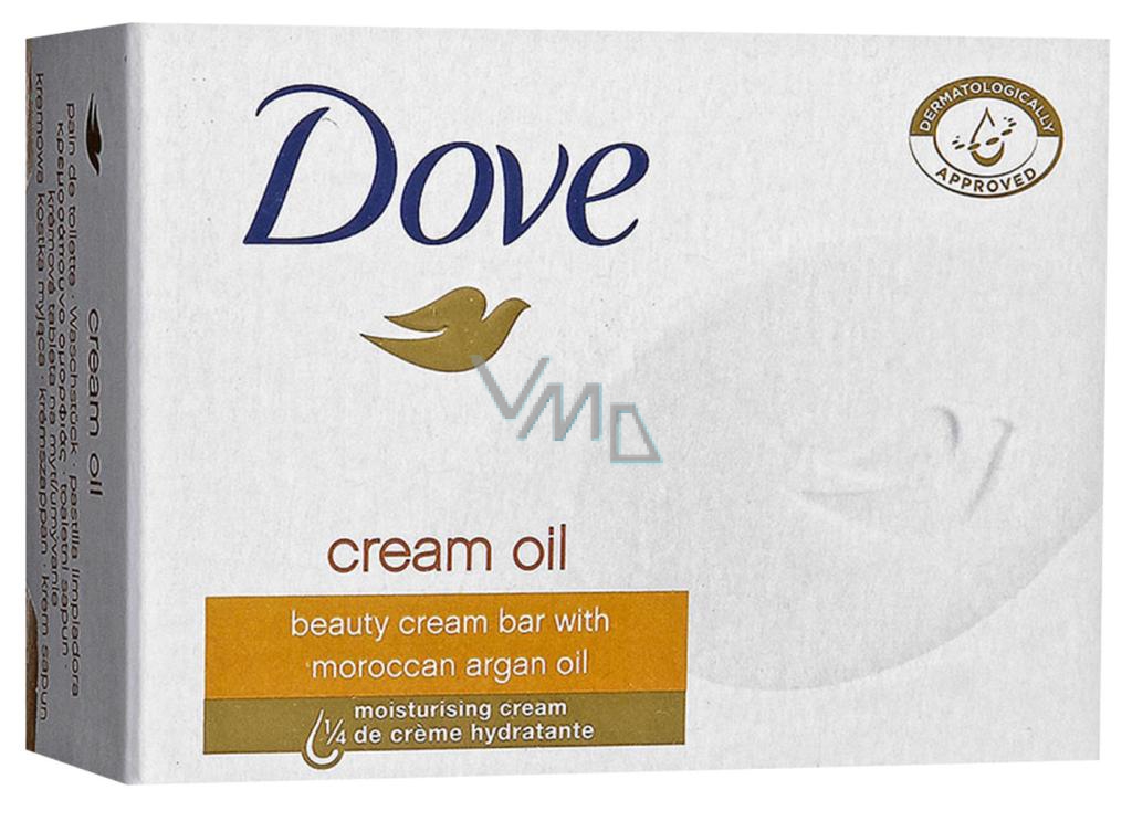 Wijzerplaat moord Wissen Dove Cream Oil Moroccan Argan Oil creamy toilet soap with argan oil 100 g -  VMD parfumerie - drogerie
