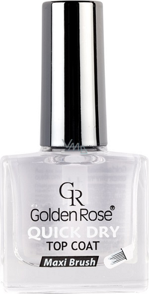 Golden Rose Quick Dry Coat quick-drying polish 10 - VMD parfumerie - drogerie
