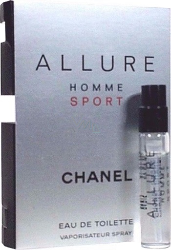 microfoon leerboek Permanent Chanel Allure Homme Sport eau de toilette 1.5 ml with spray, vial - VMD  parfumerie - drogerie