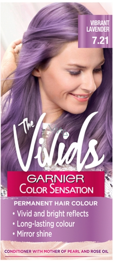 Garnier Color Sensation The Vivids intensive permanent hair coloring cream   Pastel purple - VMD parfumerie - drogerie