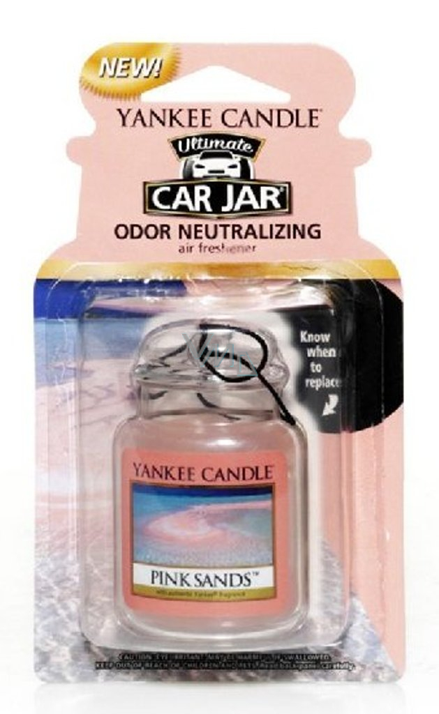 Yankee Candle Pink Sands - Pink sands gel scented car tag 30 g - VMD  parfumerie - drogerie
