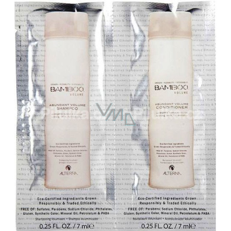 Bamboo Volume Abundant shampoo and for a maximum volume of 2 x 7 ml - VMD parfumerie - drogerie