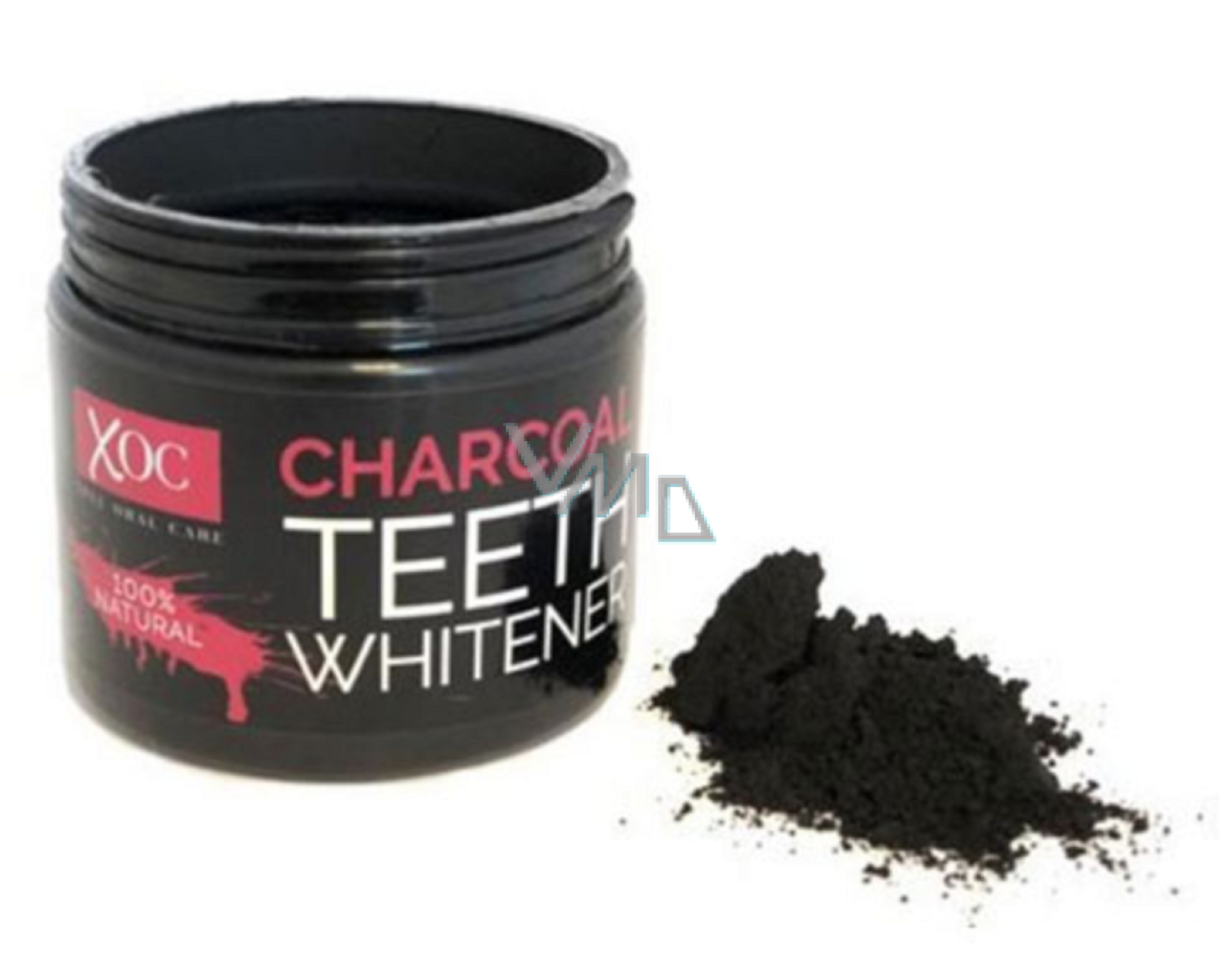 Xoc Charcoal Activated carbon whitening powder for teeth 60 g - VMD  parfumerie - drogerie