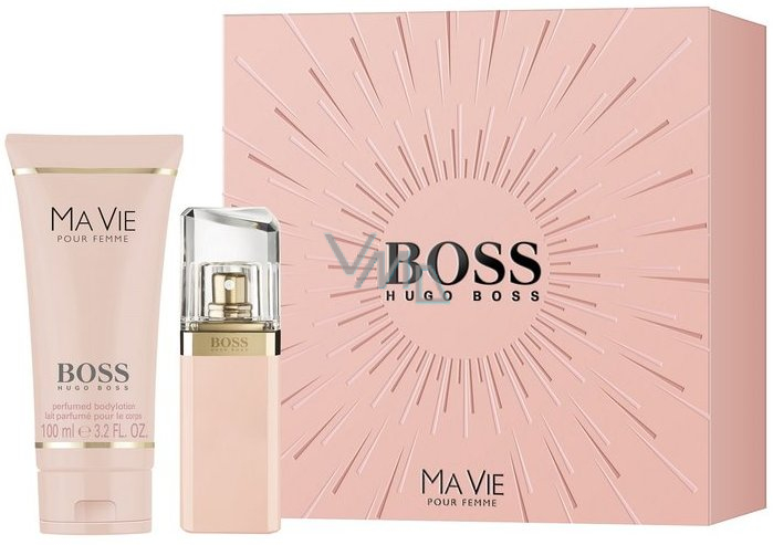 Schatting bleek verzending Hugo Boss Ma Vie pour Femme perfumed water 30 ml + body lotion 100 ml, gift  set - VMD parfumerie - drogerie
