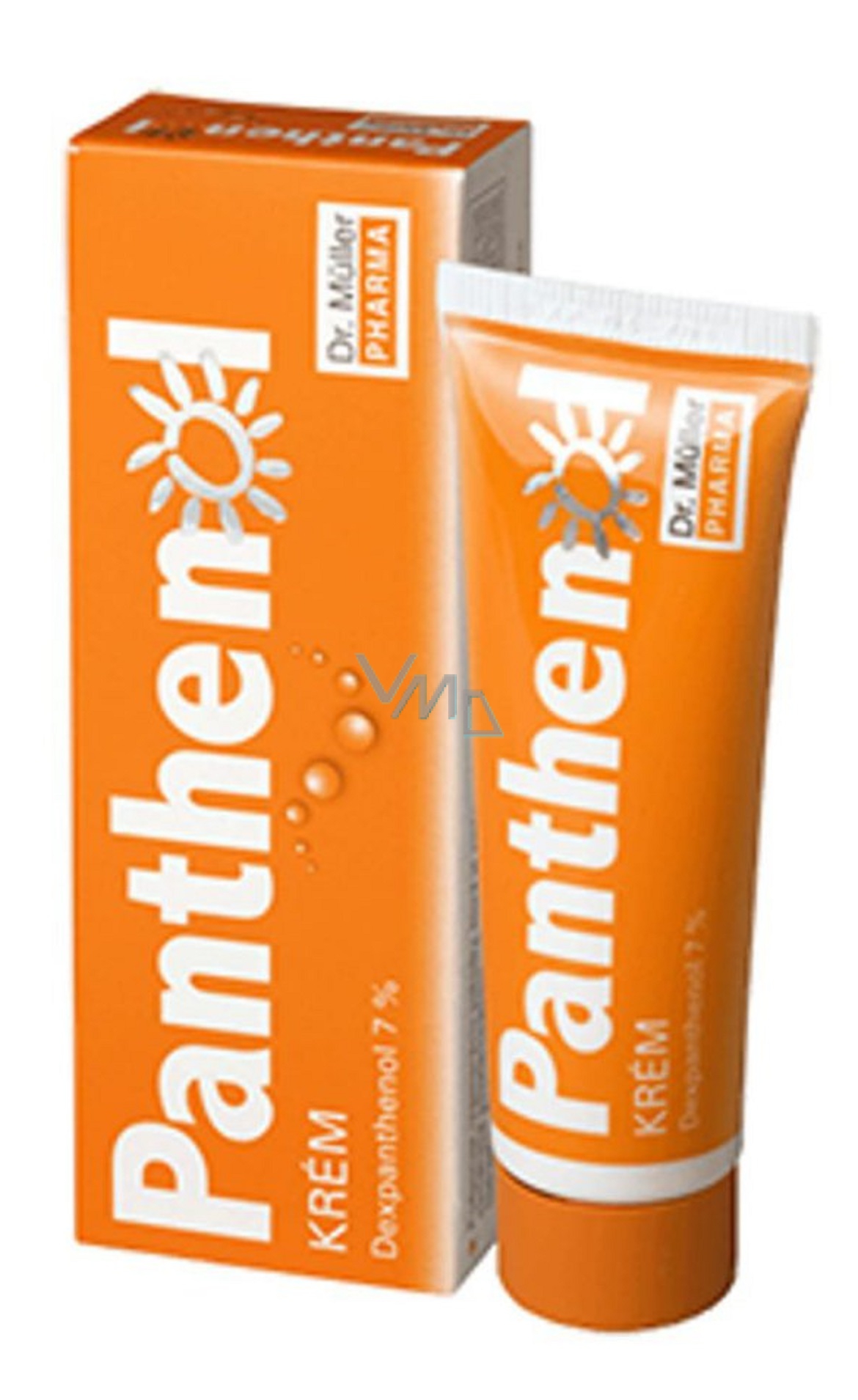 Dr. Müller Panthenol 7% cream with dexpanthenol for skin regeneration 30 ml  - VMD parfumerie - drogerie