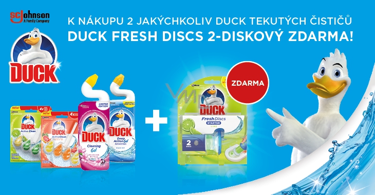 GIFT Duck Fresh Discs toilet cleaner 11.5 ml - VMD parfumerie