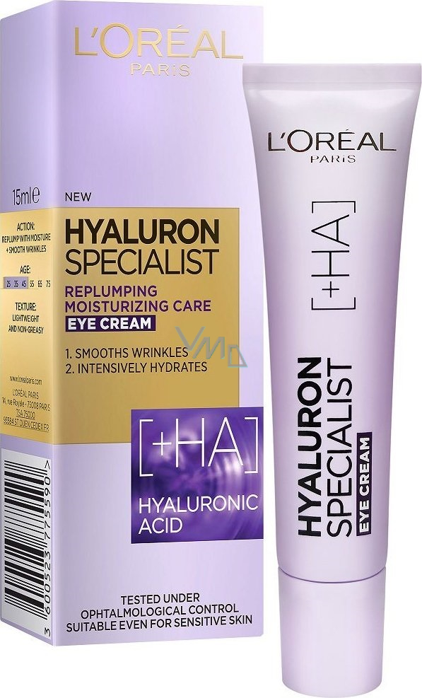 Crema de ochi antirid hidratanta L'Oreal Paris Hyaluron Specialist