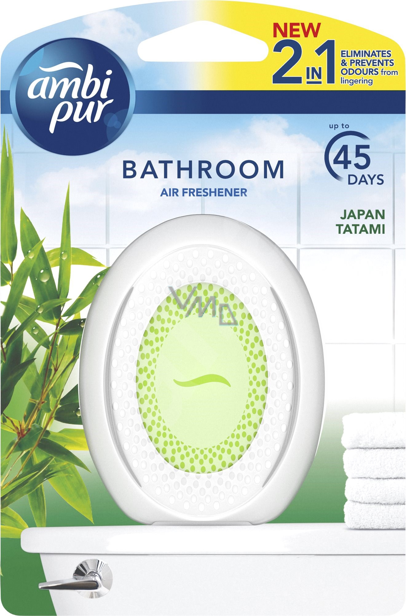 Ambi Pur Bathroom Japan Tatami gel bathroom air freshener 7.5 ml