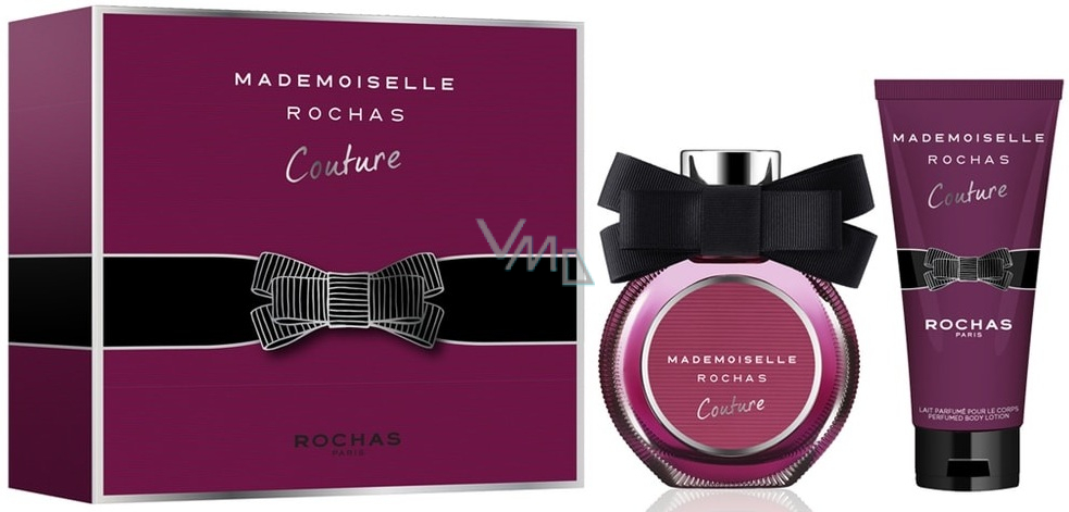 Rochas Mademoiselle Rochas Couture perfume for women 50 ml + body lotion  100 ml, gift set - VMD parfumerie - drogerie