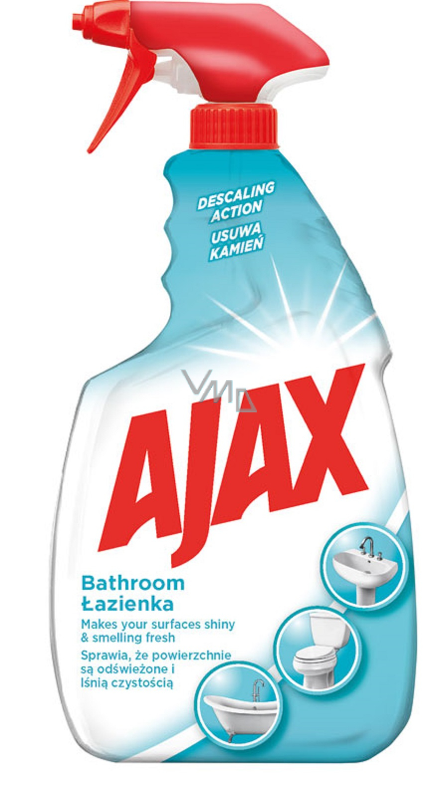 Ajax Bathroom Bathroom Cleaner Sprayer 750 ml - VMD parfumerie - drogerie