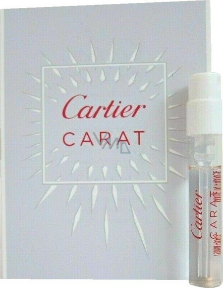 Cartier Carat perfumed water for women 1.5 ml with spray vial VMD parfumerie drogerie