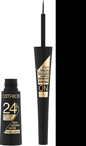 Catrice 24h Brush Liner liquid eyeliner 010 Ultra Black 3 ml - VMD  parfumerie - drogerie | Eyeliner
