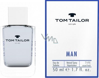 Tom Tailor Man Eau de Toilette for Men 50 ml - VMD parfumerie - drogerie
