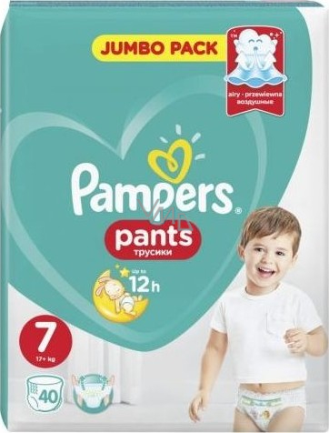 Buy Pampers Pants Diapers Size 7, 40 Pieces Online