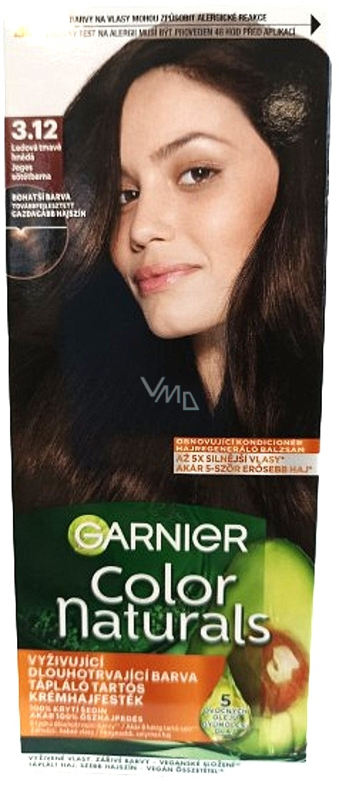 Garnier Color Naturals Créme hair color  Ice dark brown - VMD  parfumerie - drogerie