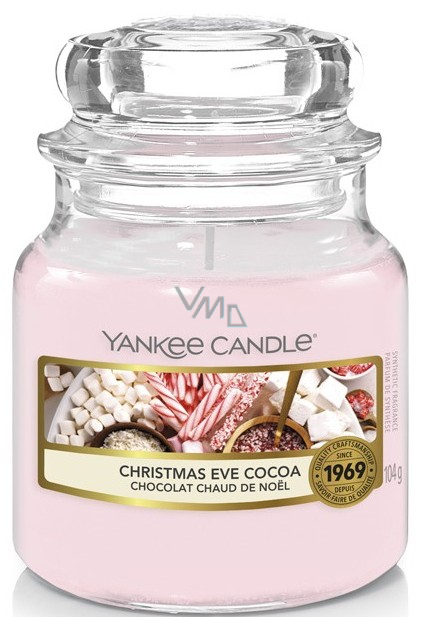 Yankee Candle Christmas Eve Cocoa - Christmas Cocoa scented candle Classic  medium glass 411 g - VMD parfumerie - drogerie