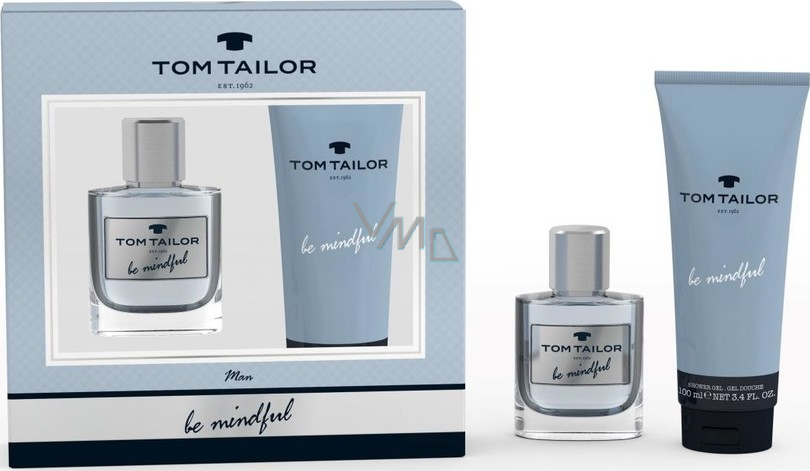 Tom Tailor ml eau VMD for Mindful Man gel 100 set de men shower 30 ml, - drogerie - toilette + parfumerie gift Be