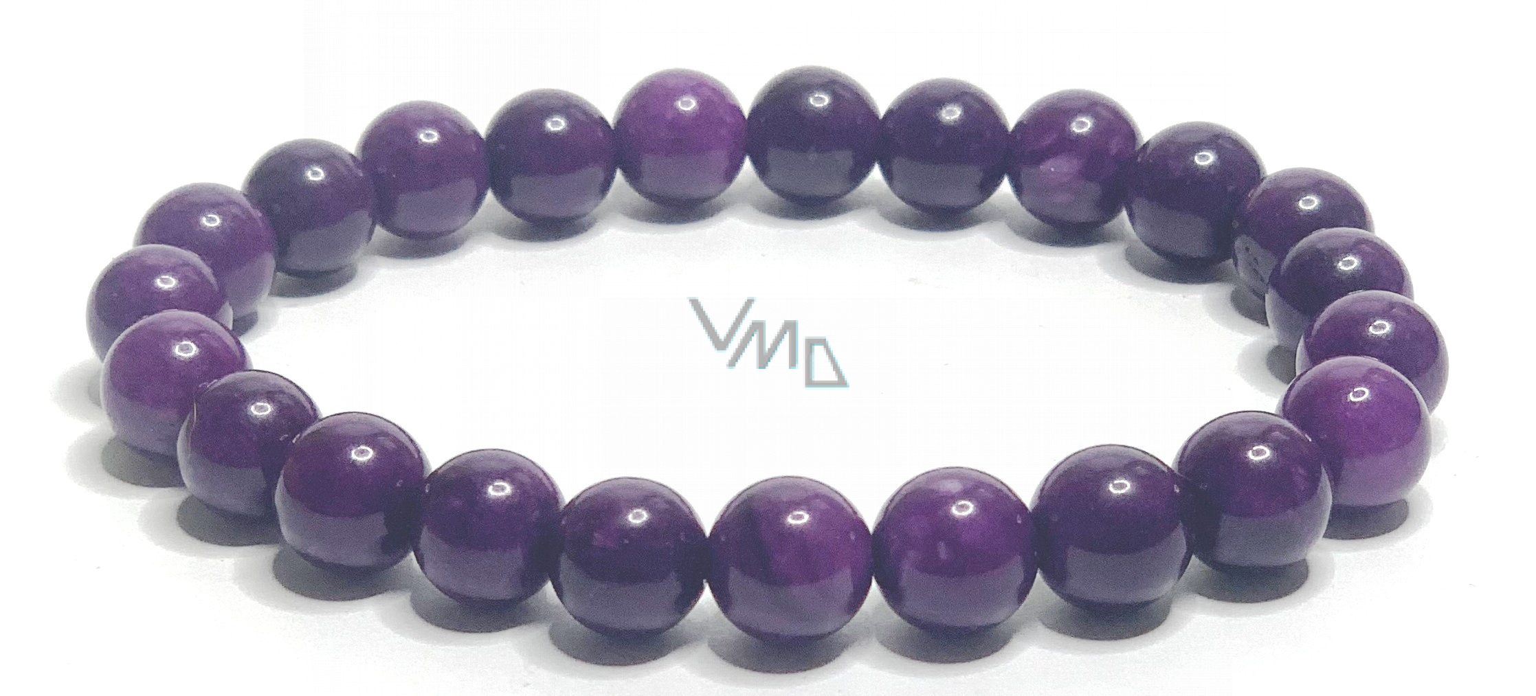 Sugilit bracelet elastic natural stone, ball 8 mm / 16 - 17 cm - VMD  parfumerie - drogerie