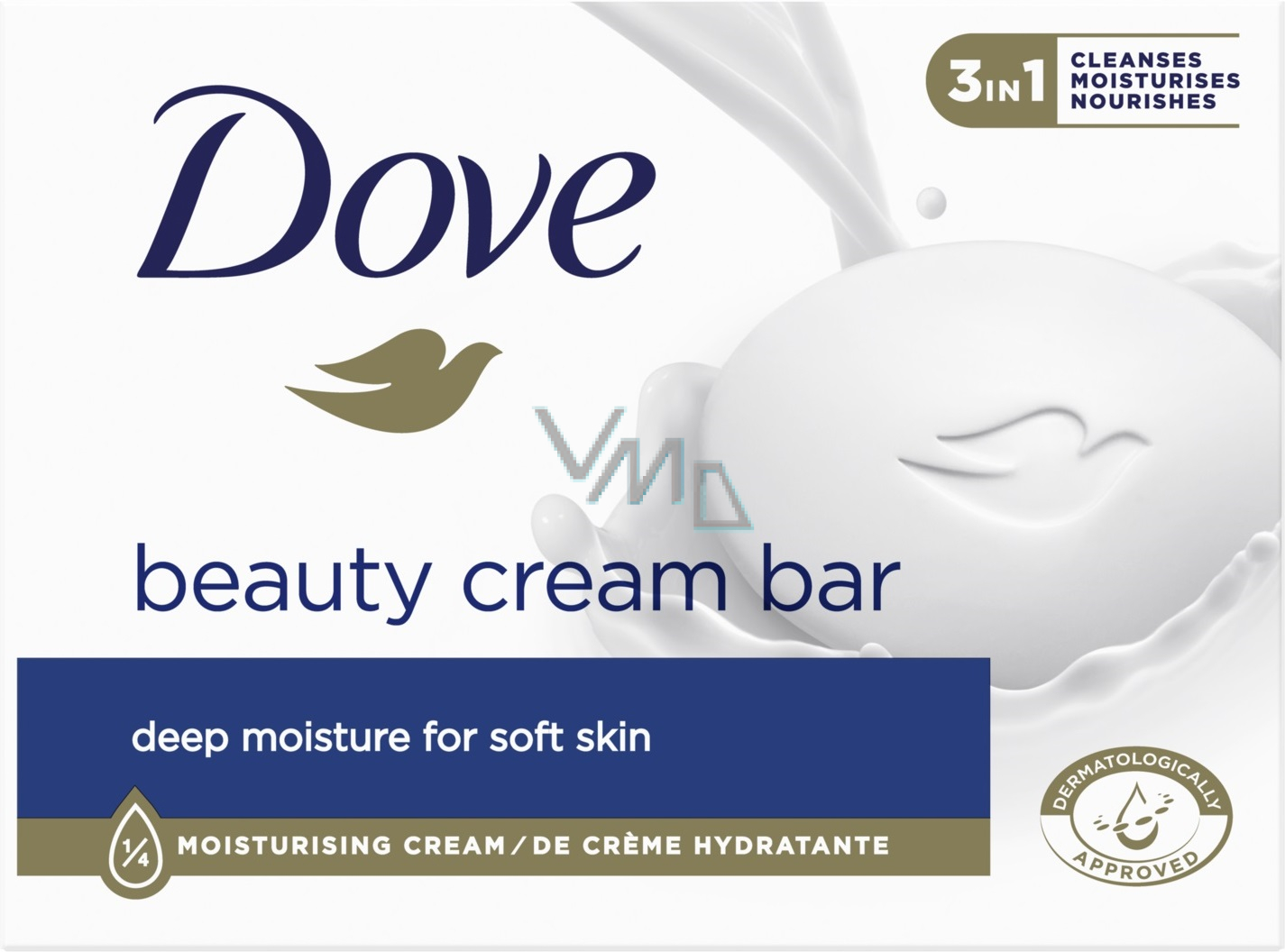Dove Beauty Cream Bar creamy toilet soap 90 g VMD parfumerie drogerie