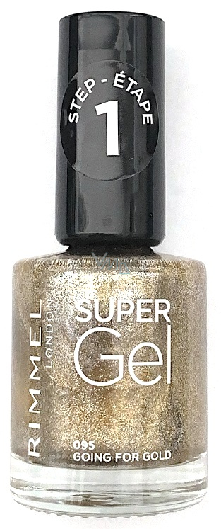 Rimmel London Super Gel Nail Lacquer 095 Going for Gold 12 ml - VMD  parfumerie - drogerie