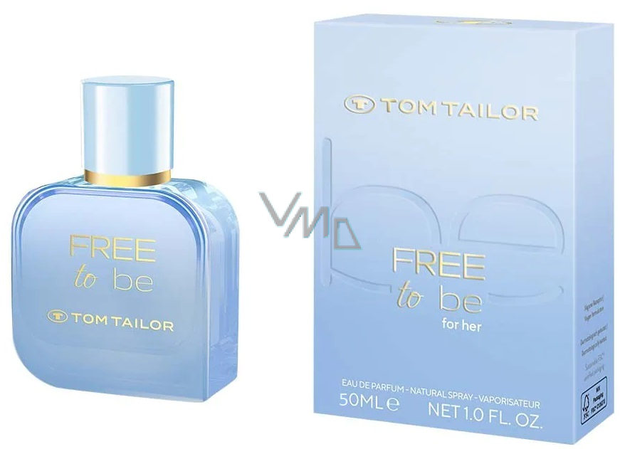 Tom Tailor Free to be for Her Eau de Parfum for women 50 ml - VMD  parfumerie - drogerie