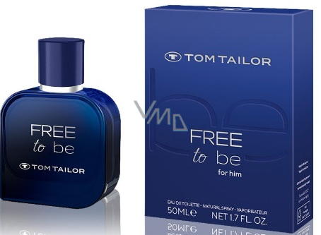 Tom Tailor Free to be for Him Eau de Toilette for men 50 ml - VMD  parfumerie - drogerie