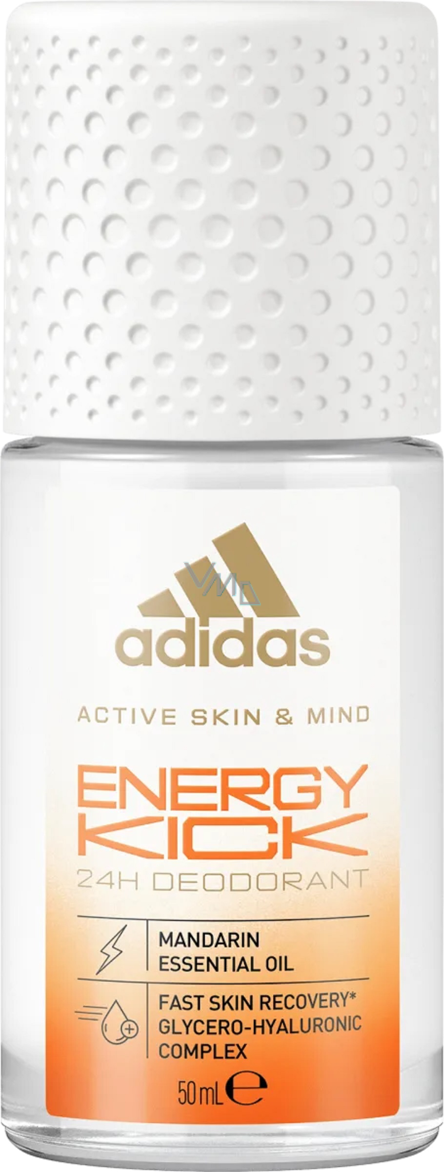 Prestige pust Association Adidas Energy Kick deodorant roll-on unisex 50 ml - VMD parfumerie -  drogerie