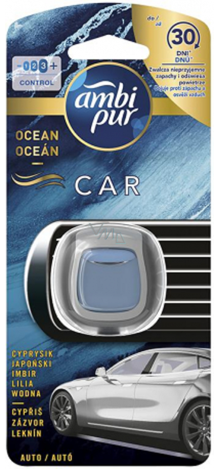 Ambi Pur Car Jaguar Ocean car air freshener scented pin 2 ml - VMD  parfumerie - drogerie