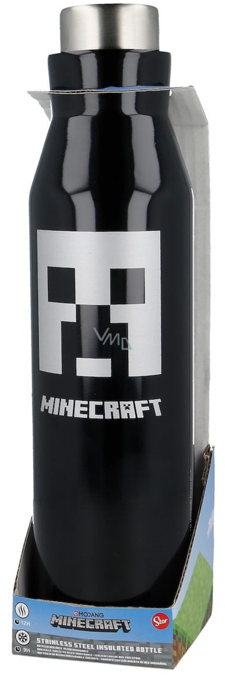 Epee Merch Minecraft stainless steel thermo bottle black 580 ml - VMD  parfumerie - drogerie