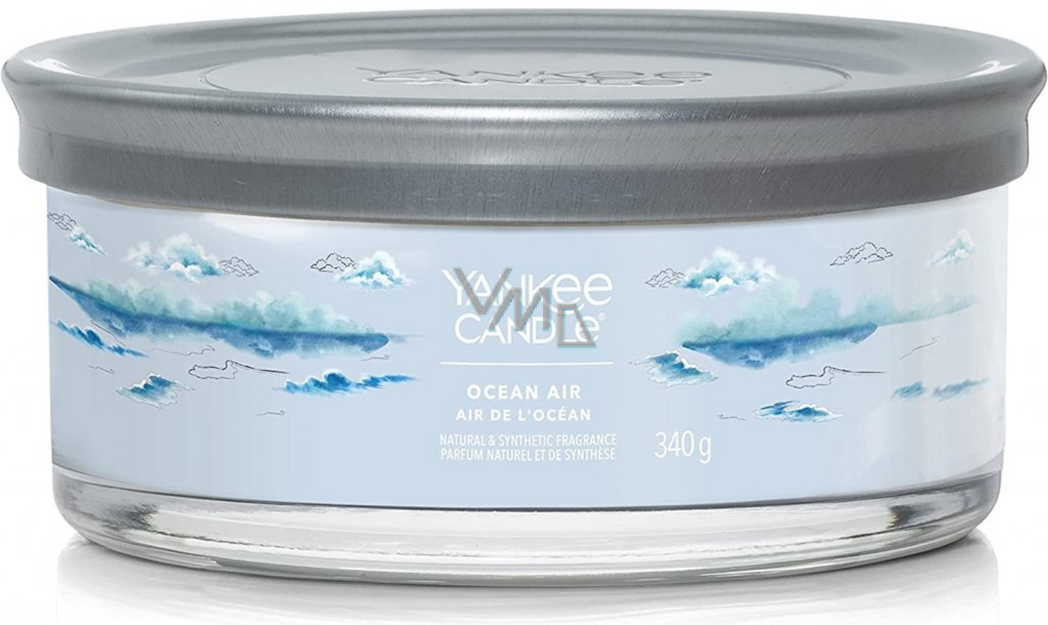 Yankee Candle Ocean Air scented candle Signature Tumbler 5 wicks 340 g -  VMD parfumerie - drogerie