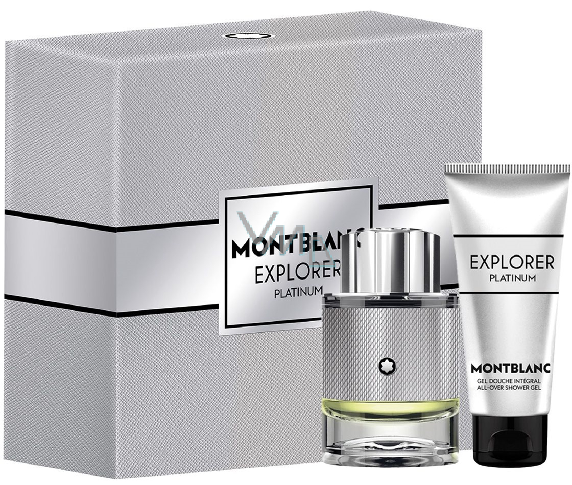 Montblanc Explorer Platinum eau de parfum 60 ml + shower gel 100 ml, gift  set for men - VMD parfumerie - drogerie