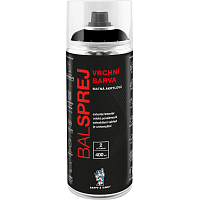 SPRAY PAINT top universal acrylic spray paint, RAL 9005 black matt, 400 ml