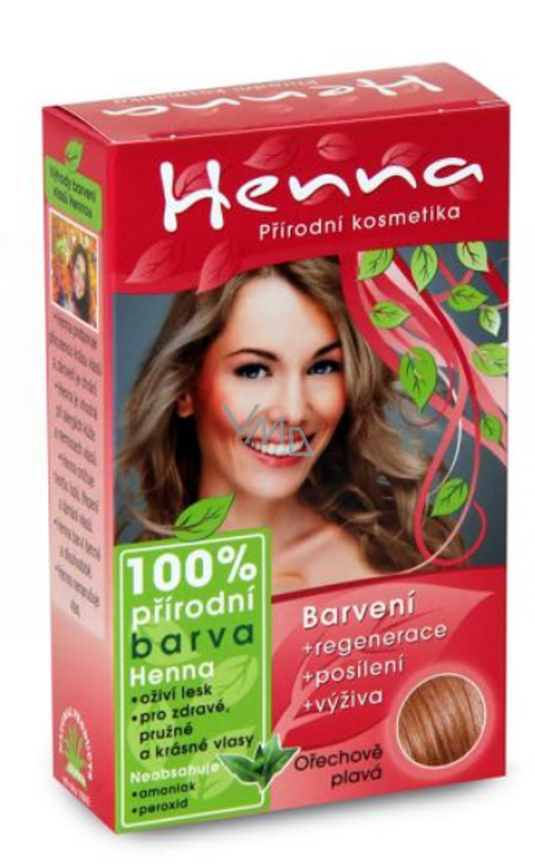 Henna Natural Hair Color Walnut Fawn 115 Powder 33 g - VMD parfumerie -  drogerie