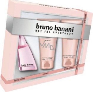 Bruno Banani Woman eau de toilette 20 ml + shower gel 50 ml + body lotion  50 ml, gift set - VMD parfumerie - drogerie