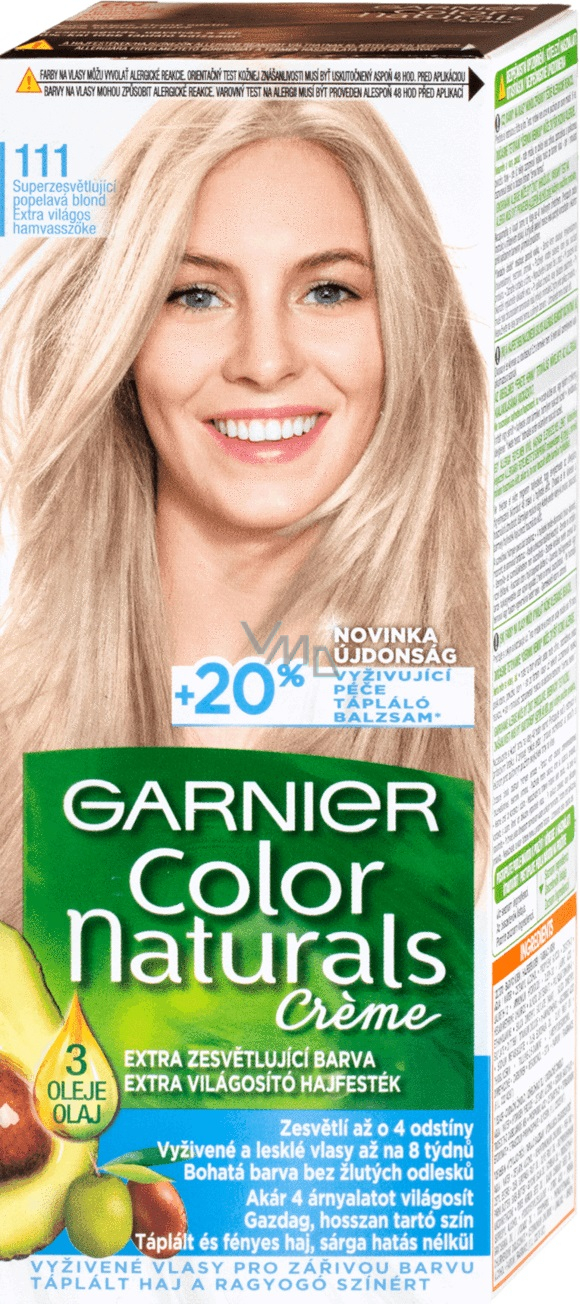 Garnier Color Naturals Hair Color 111 Ash Blonde - VMD parfumerie - drogerie