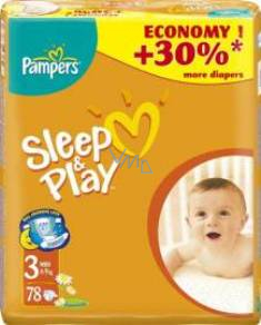 mordant crater you are Pampers Sleep & Play 3 Midi Jumbo 4 - 9 kg diaper panties 78 pieces - VMD  parfumerie - drogerie