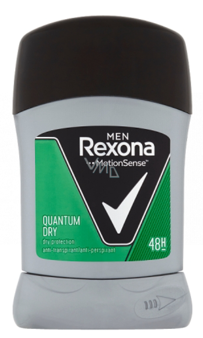 Seminarie delen Plaats Rexona Men Quantum Dry antiperspirant deodorant stick for men 50 ml - VMD  parfumerie - drogerie