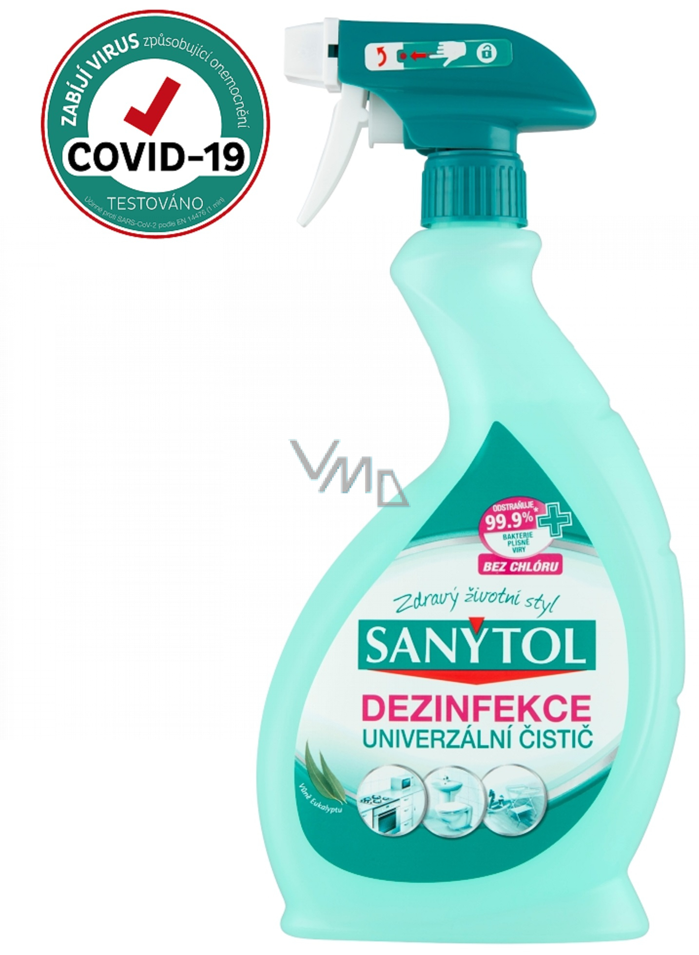 Sanytol Eucalyptus disinfectant universal cleaner spray 500 ml - VMD  parfumerie - drogerie