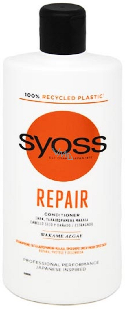 Forbipasserende Foran frost Syoss Repair Therapy washable conditioner for dry and damaged hair 500 ml -  VMD parfumerie - drogerie