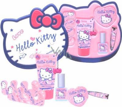 Hello Kitty Hand Cream + Nail Polish + Nail File Gift Set - VMD parfumerie  - drogerie