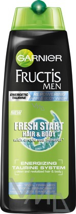 Garnier Fructis Men Fresh Start shampoo and shower gel for men 250 ml - VMD  parfumerie - drogerie