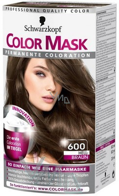 Schwarzkopf Color Mask Hair Color 600 Light Brown - VMD parfumerie -  drogerie