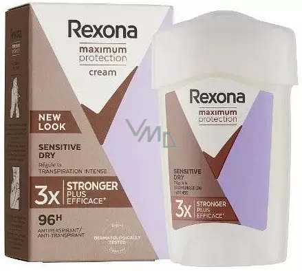 Rexona Maximum Protection Sensitive Dry antiperspirant deodorant stick for women 45 ml - VMD parfumerie drogerie